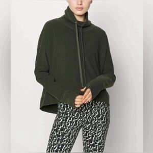 SWEATY BETTY LG Harmonise Luxe Funnel Neck Oversize Kangaroo Pocket Sweatshirt